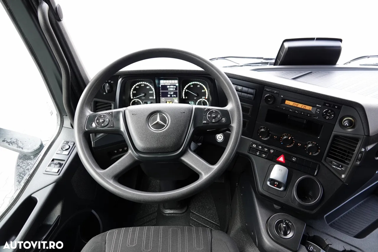 Mercedes-Benz AROCS 3243 / 8x4 / CAMION BASCULANTE + HYDROBOARD / BORDMATIC / MEILLER KIPPER / EURO 6 / ANVELOPE 100% / 50.000 km. - 30