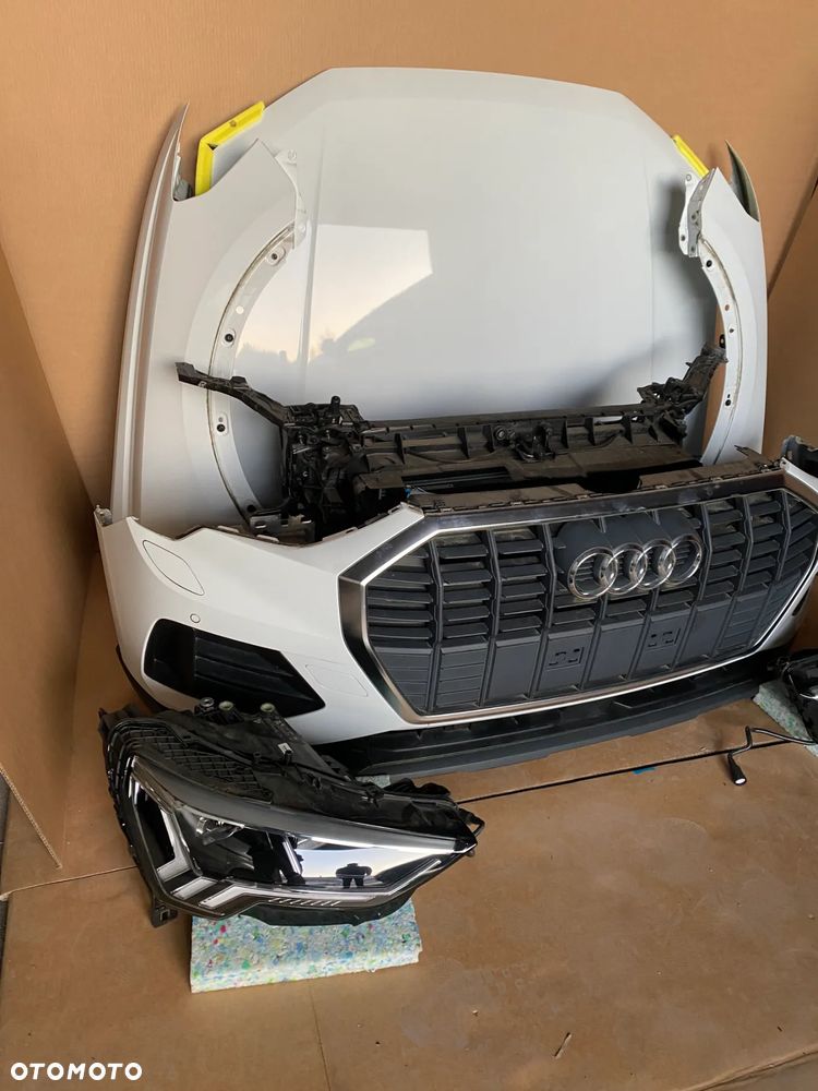 AUDI Q3 83A kompletny przód maska lampy zderzak błotnik pas LS9R 2Y2Y   26km - 7