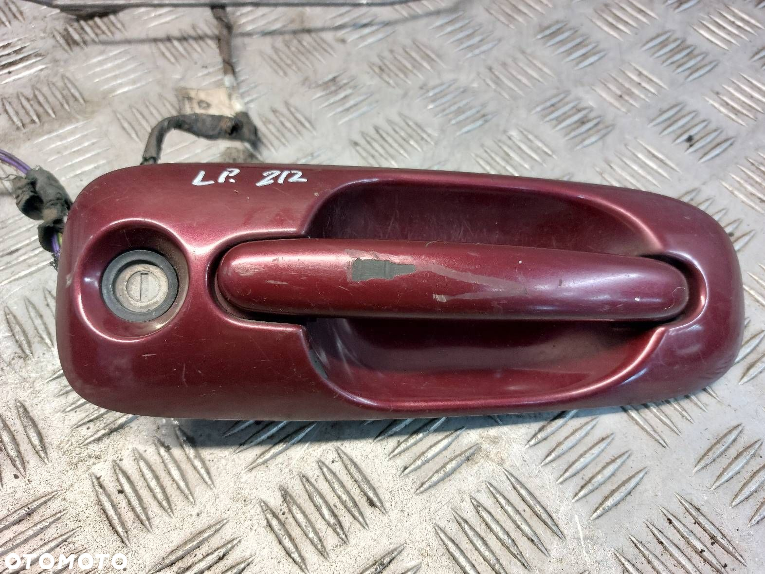 ZAMEK DRZWI LEWY PRZÓD + KLAMKA ZEWNĘTRZNA  CHRYSLER VOYAGER IV SR7149 - 2