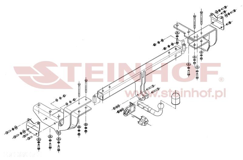 Hak Holowniczy + MODUŁ 7PIN do Lexus RX 450h od 2009 do 2015 - 2
