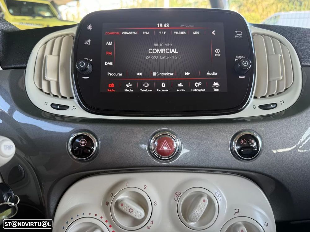 Fiat 500 1.2 Lounge Dualogic S&S - 8