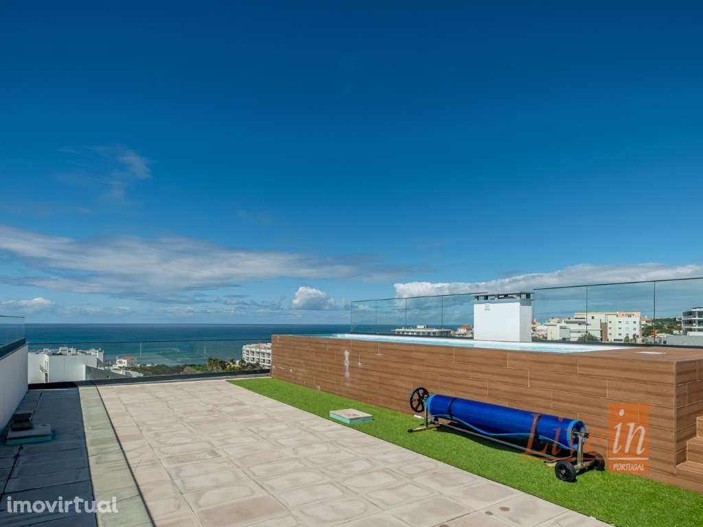 Apartamento T2 Novo com piscina privada e vista mar na Ericeira - Grande imagem: 5/28