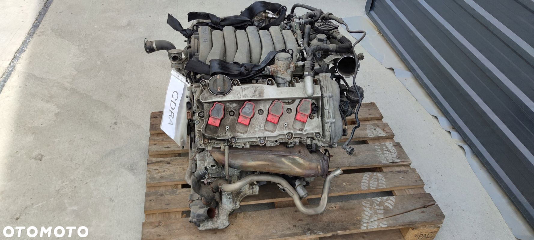 SILNIK KOMPLETNY AUDI A8 D4 4.2 FSI CDRA *KOMPLET* - 3