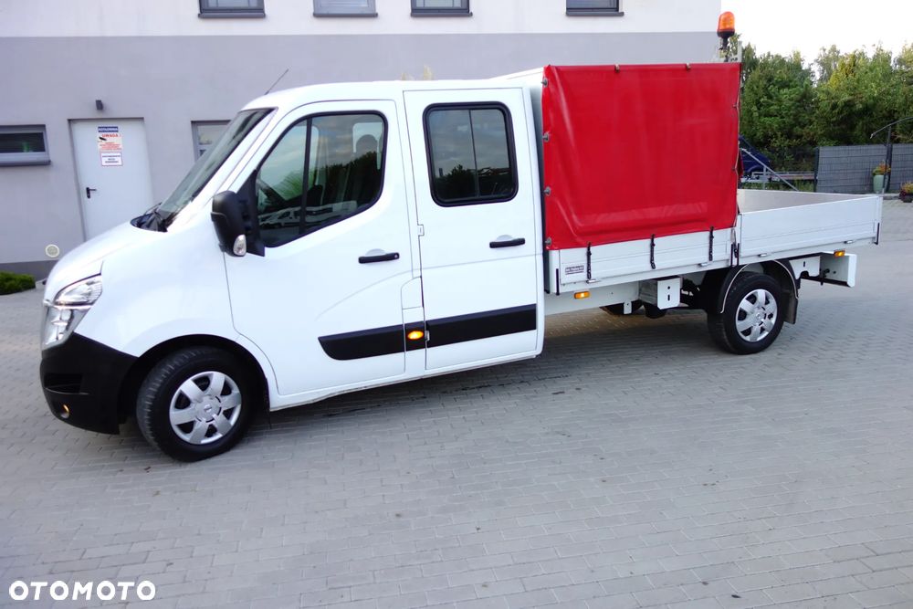 Renault Master 2.3 Dci 130 KM Doka  7 Osobowa Plandeka 3.15 M Klima - 13