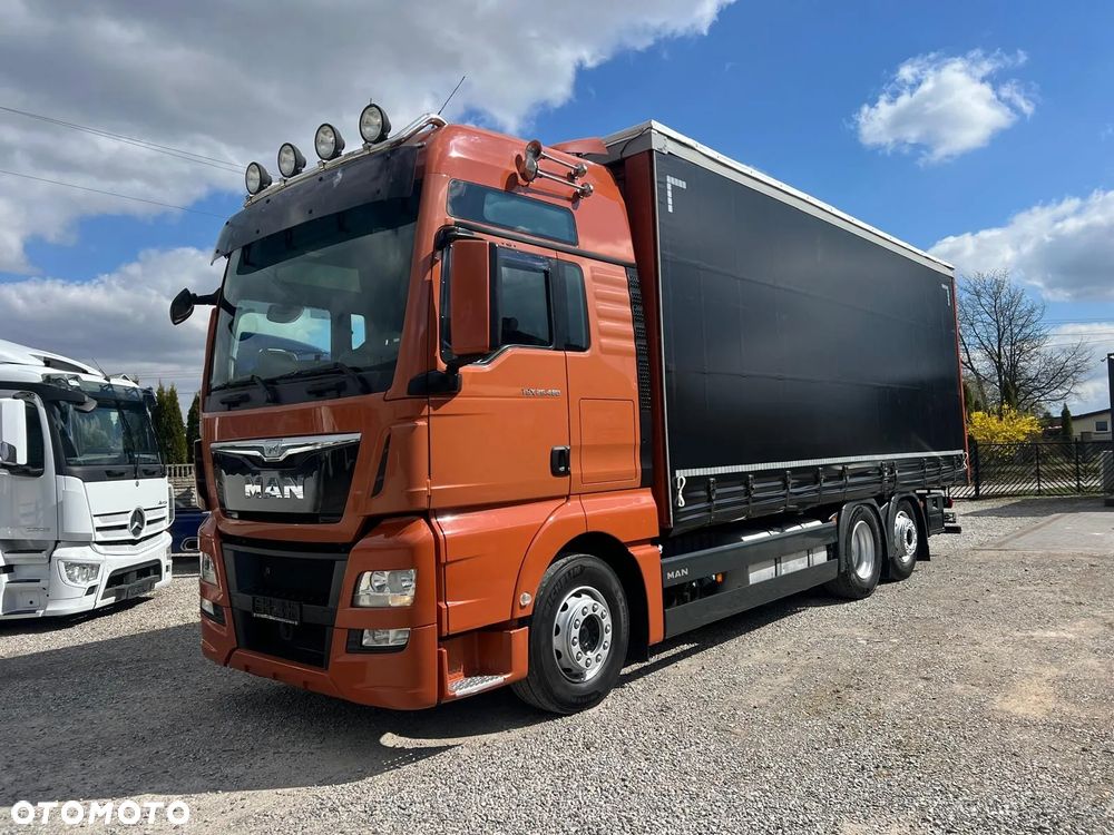 MAN TGX 26.480 / 6x2 / Burto - Firanka / - 29