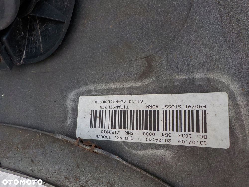 132 BMW 3 E90 E91 LIFT ZDERZAK PRZÓD PRZEDNI - 11