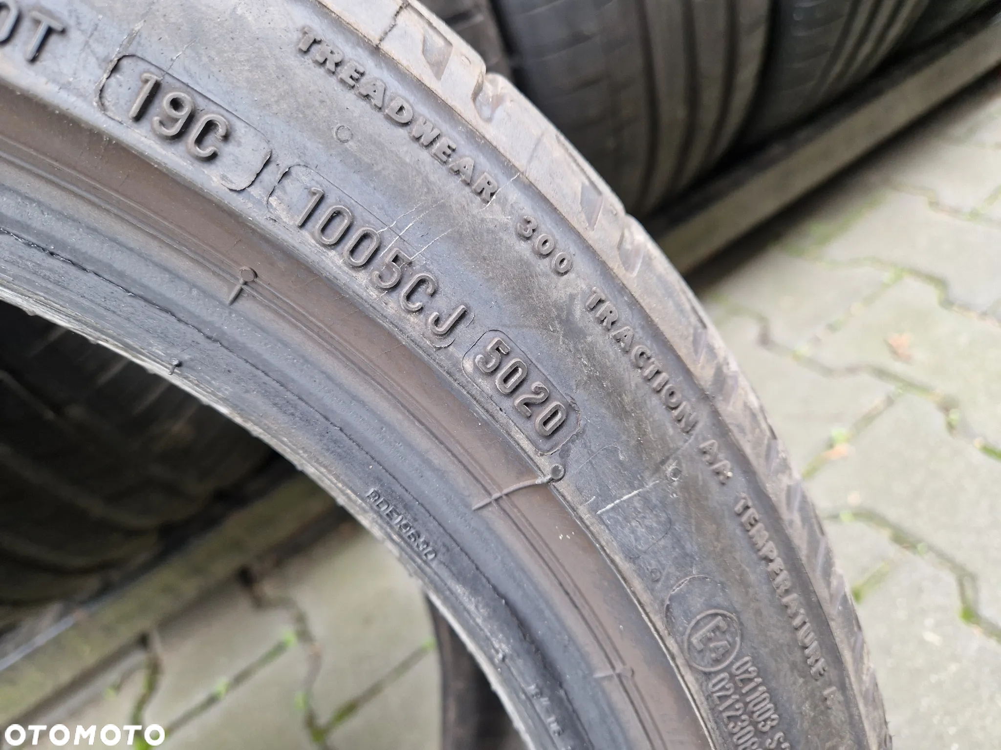 Komplet Bridgestone Sport - 245/40/18 i 285/35/19 - 6