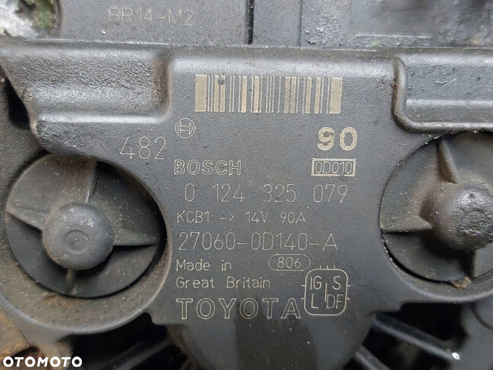 ALTERNATOR AVENSIS T25 1.8 16V 27060-0D140-A - 5