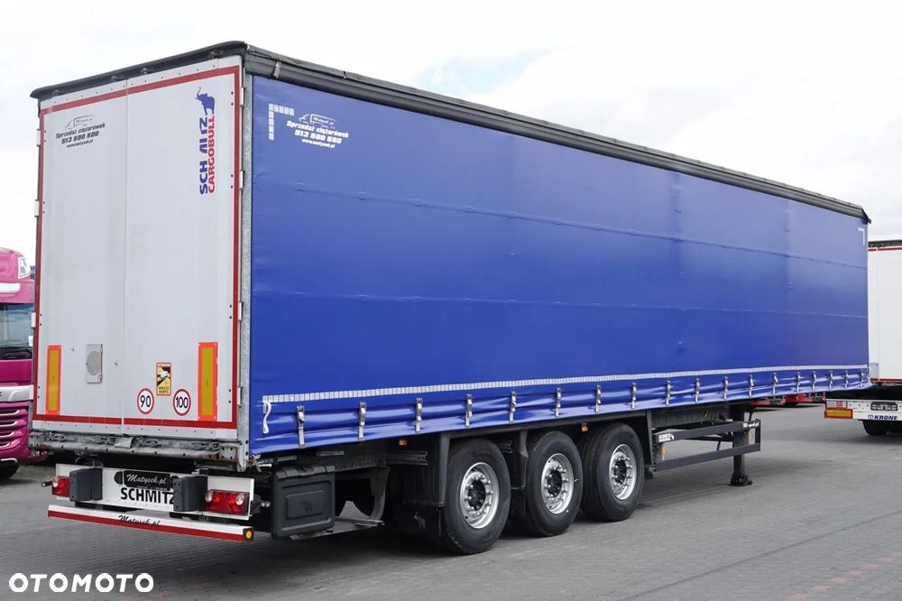 Schmitz Cargobull / FIRANKA / STANDARD / DWIE OSIE PODNOSZONE / - 8
