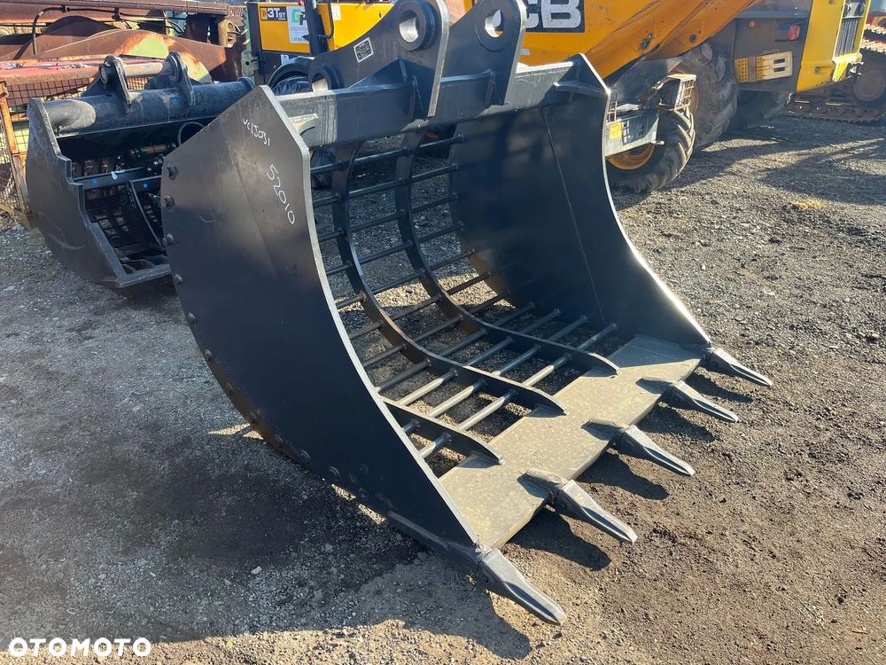 Łyżka ażurowa przesiewowa sortująca do koparki szerokość 150cm. NOWA. - 1