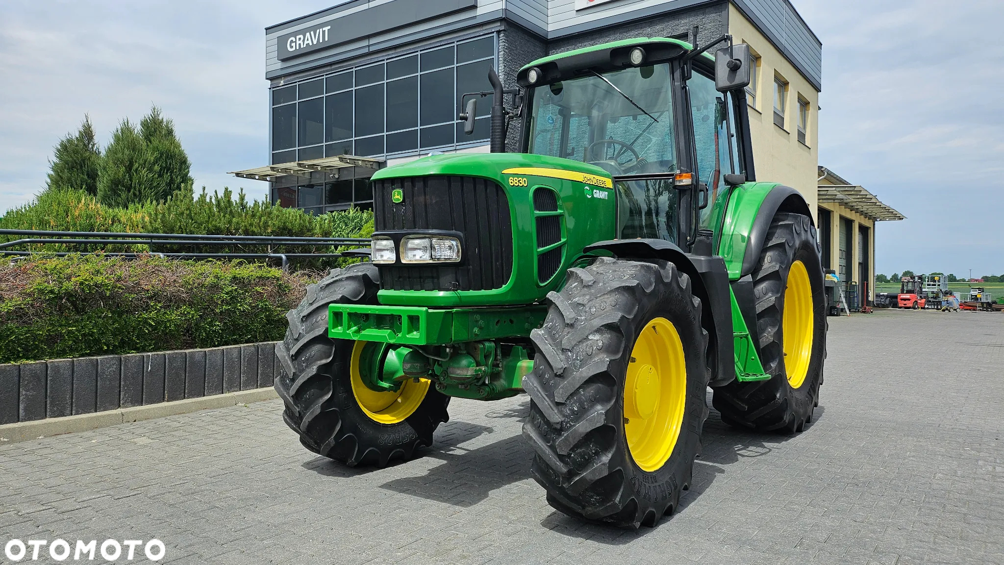 John Deere JD 6830, 6-cyl, 140 KM, TLS, autentyczny przebieg - 3