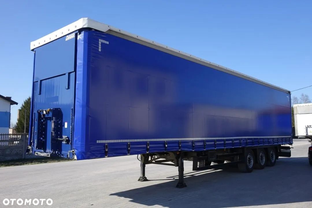 Schmitz Cargobull FIRANKA / STANDARD / DACH PODNOSZONY / OSIE SAF / NOWE PLANDEKI / - 1