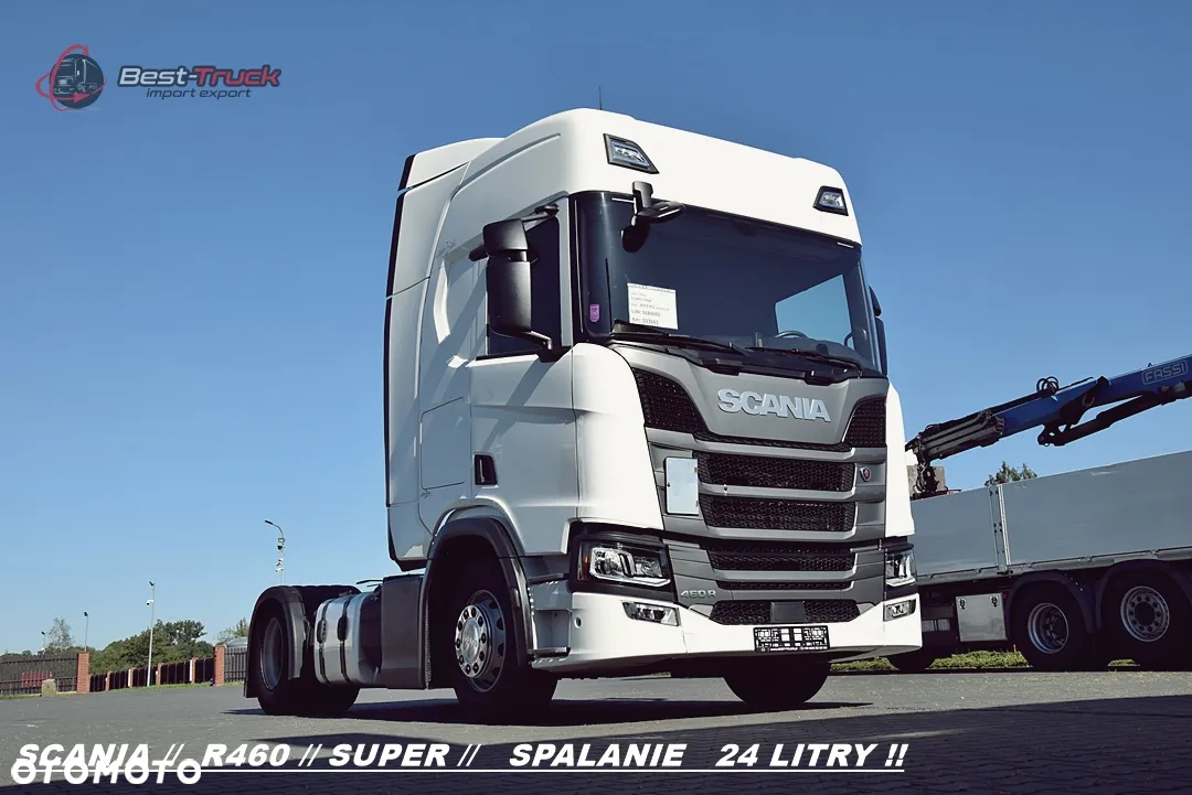 Scania 460R / SUPER /  LED LAMPY / KLIMA POSTOJOWA  /  RAMA STANDARD - 7