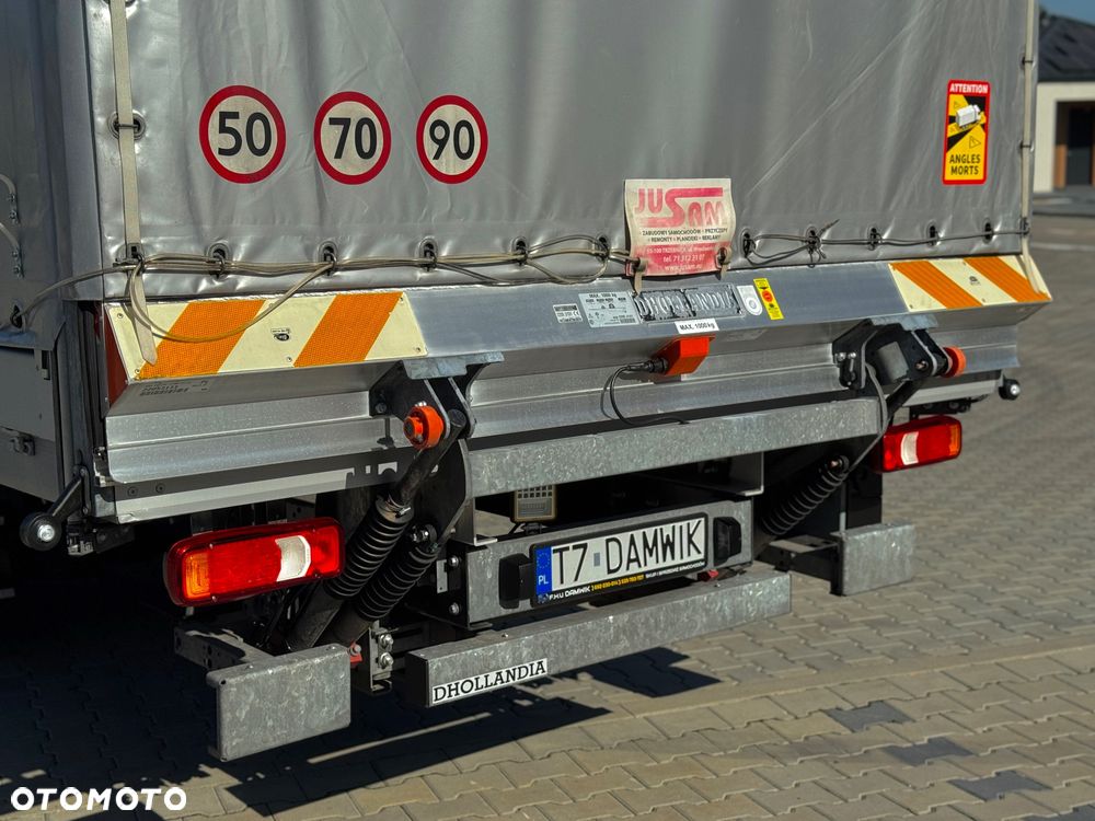 Iveco Daily 2023r Hi-Matic‼️70C18H‼️3.0 // Winda Dhollandia 1000KG // Plandeka 16 Palet 2x Firanka + Dach zsuwany ‼️Wysokość rampowa Full LED Tempomat Aktywny ACC Salon Polska  6.43mx2.45mx2.70m DMC7200KG Faktura Vat 23% - 38