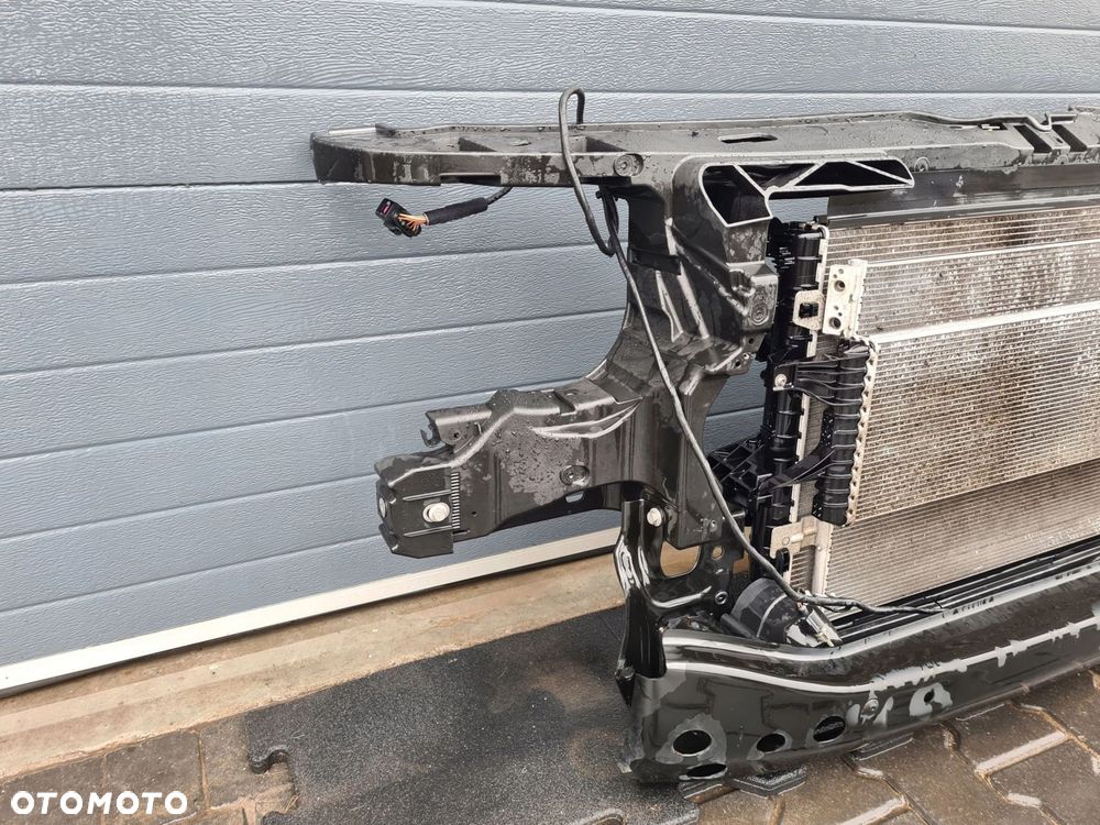 VW T6.1 kompletny przód pas przedni zderzak maska błotnik lampy BIAŁY LB9A - 6