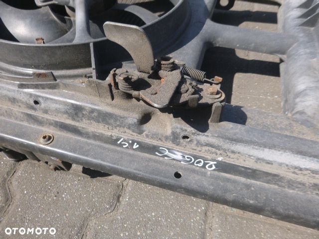 PAS PRZEDNI WZMOCNIENIE CZOŁOWE PEUGEOT 206 BEZ KLIMATYZACJI - 5