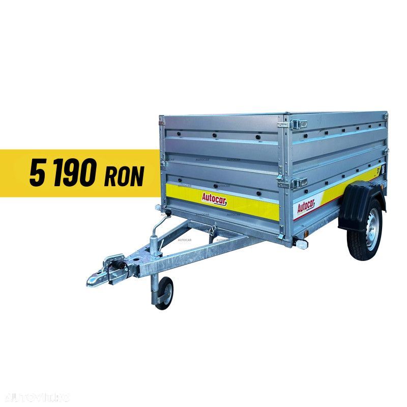 Autocar Remorca noua Autocar Tank Profi 220 750 kg cu panouri laterale - 1