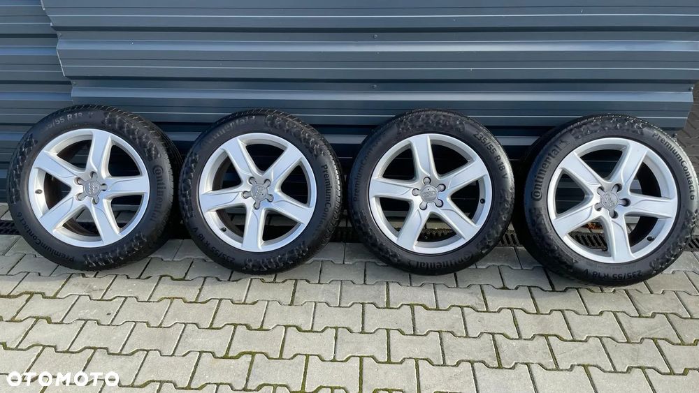 AUDI A6 C7 ALLROAD KOŁA FELGI OPONY LATO CONTINENTAL 235/55/18 8Jx18 ET41 - 1