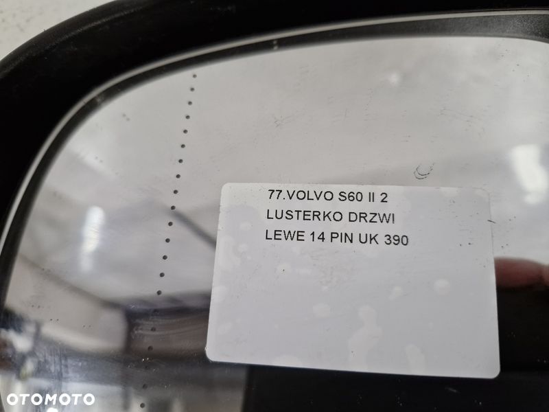 volvo s60 2 ii lusterko drzwi lewe 14 pin uk - 9