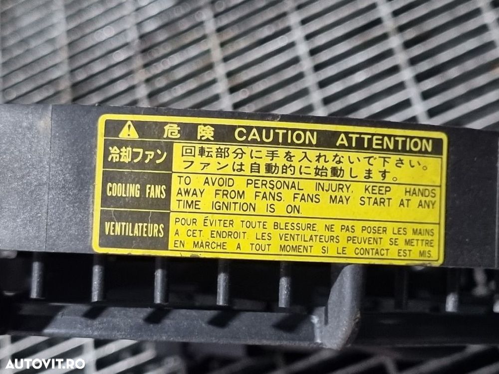 Electroventilator Toyota Land Cruiser J12 3.0 D - 4D 2002 - 2010 163CP Automata (1305) ... - 3