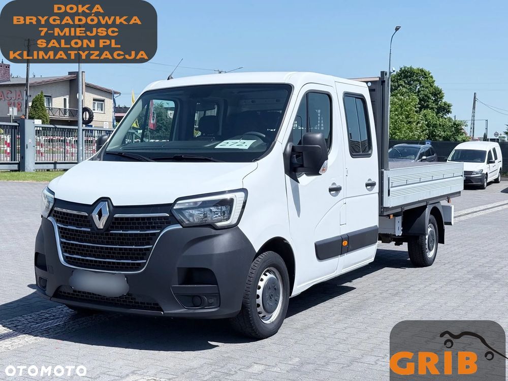Renault Master 135 DCI Doka Brygadówka 7-miejsc Salon PL, Jeden Właściciel - 1