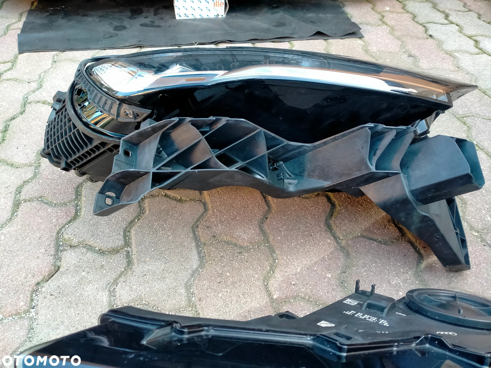 AUDI Q7 4M LIFT S-line / LZ7S / MASKA / ZDERZAK / LAMPA LAMPA / BŁOTNIK / PAS PRZEDNI PRZÓD KOMPLETNY / ORYGINAŁ - 17