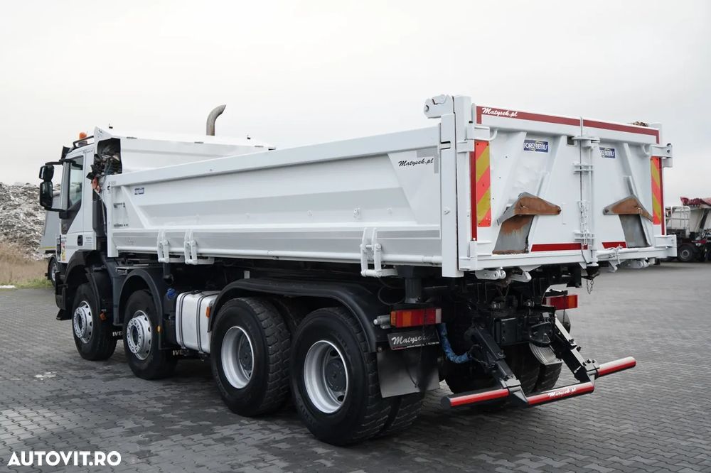Iveco TRAKKER 450 / 8x4 / BASCULATOR / HYDRODOXY / BORDMATIC / EURO 6 / - 13