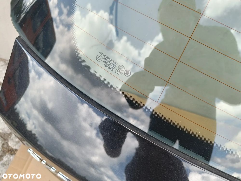 Klapa bagażnika Skoda Fabia 3 III Hatchabck HB Pokrywa tylna LF9R - 8