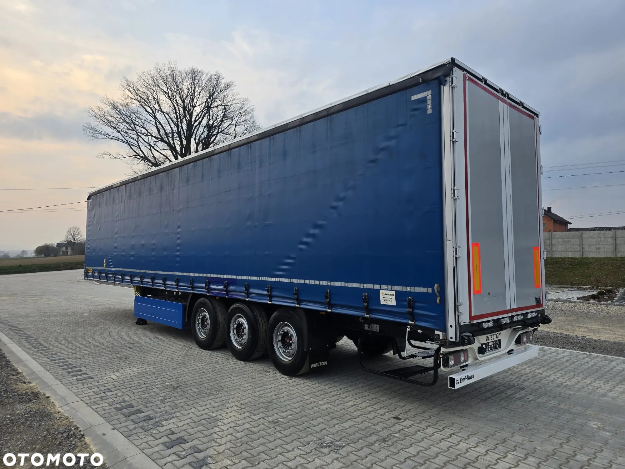 Wielton FIRANKA / MULTI LOCK / XL / OŚ PODNOSZONA / PALECIARA - 7