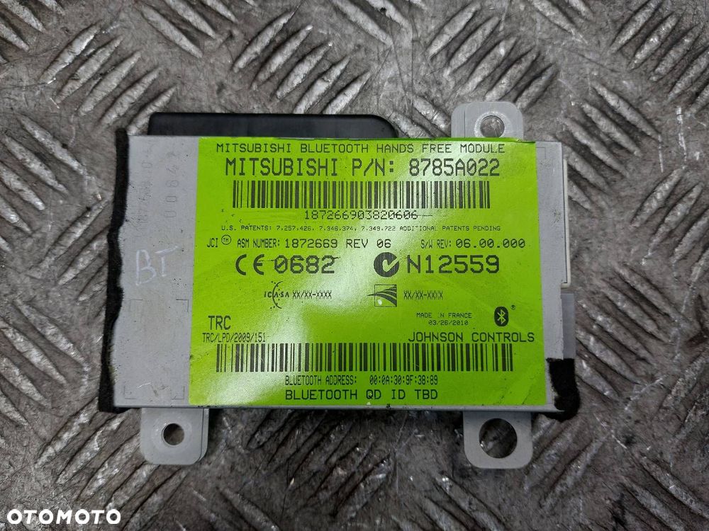 MODUŁ BLUETOOTH MITSUBISHI OUTLANDER II 8785A022 - 1