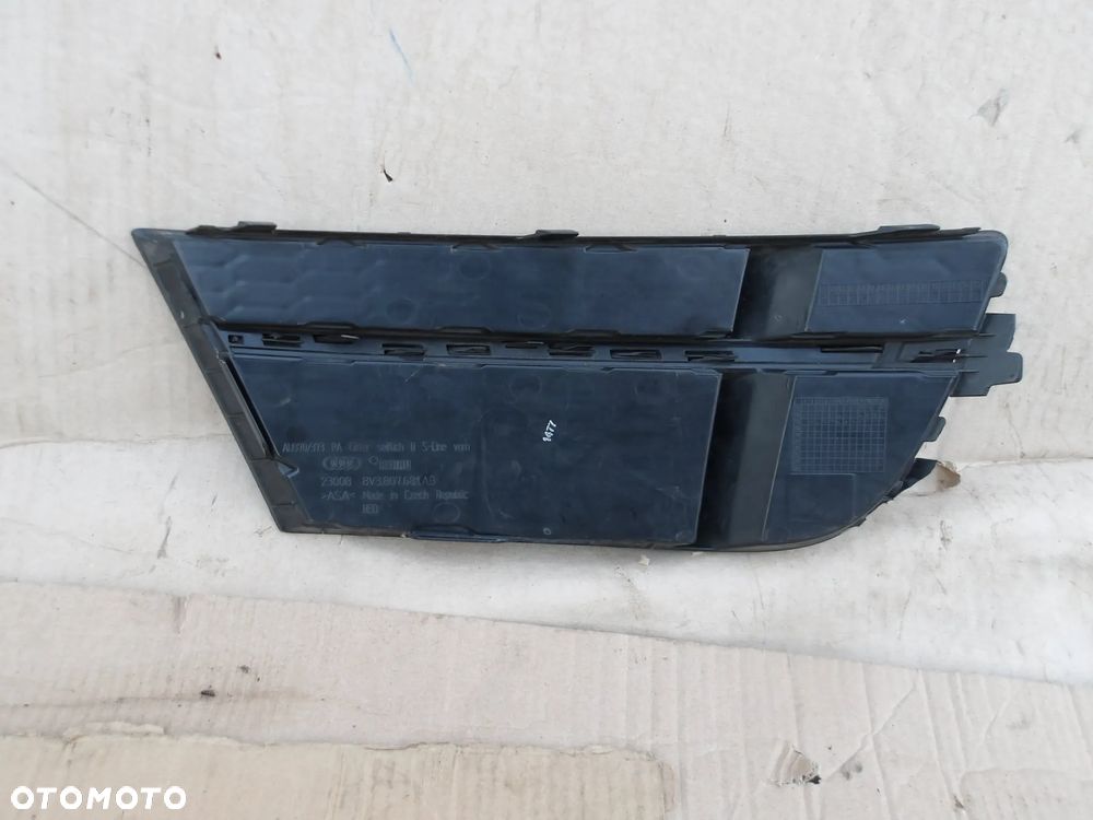 KRATKA ZDERZAKA LEWY PRZOD AUDI A3 8V S LINE LIFT 8V3807681AB - 7