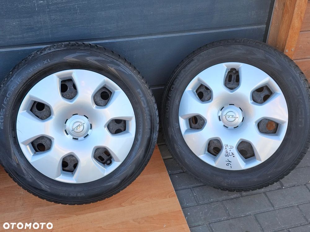 FELGI STALOWE OPONY ZIMOWE KOŁA KOŁPAKI OPEL ASTRA J K ZAFIRA C R 16 5x115 ET41 205/60/16 - 9
