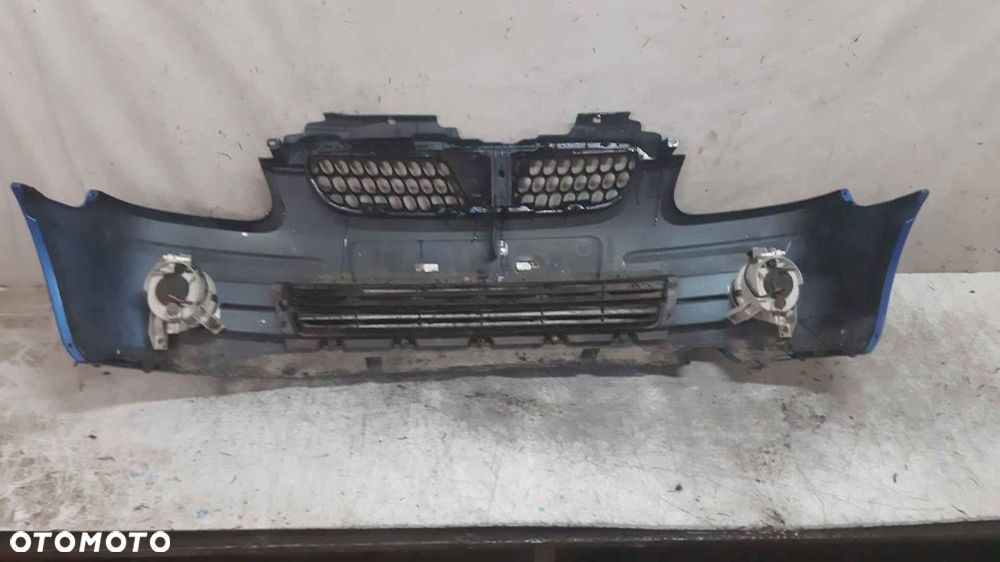 $ ZDERZAK PRZÓD PRZEDNI DO OPEL AGILA A HALOGENY NIEBIESKI Z291 - 5