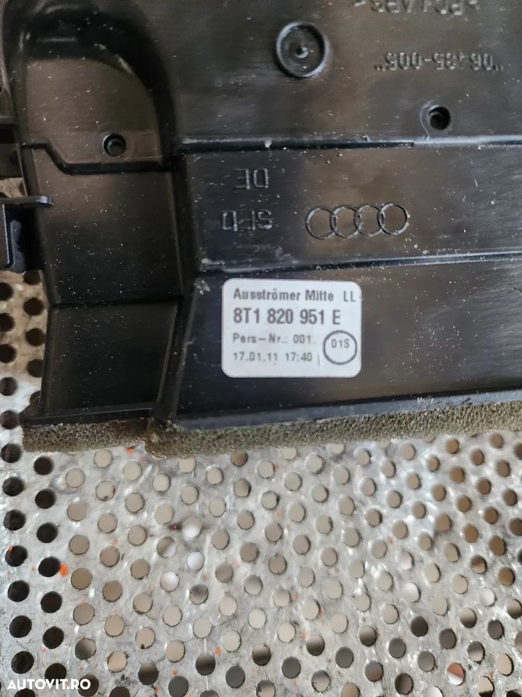 Grile Grila Ventilatie Centrala Bord Audi A4 B8 Cod 8TF - 6
