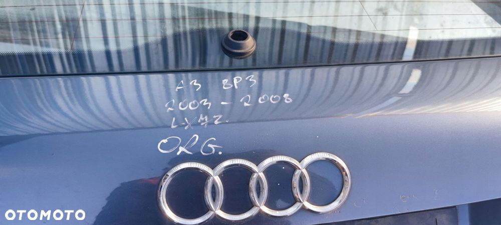 KLAPA TYŁ AUDI A3 8P 3 -DRZWI LX7Z 2003-2008 ORYGINAŁ ! - 16