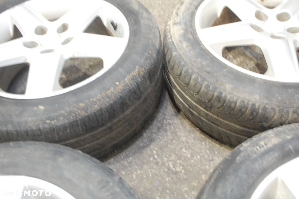 FELGI ALUMINIOWE + OPONY LETNIE 5X112 205/55R16 ET42 7J AUDI A4 B6 B7 A6 C6 SEAT SKODA VW - 7