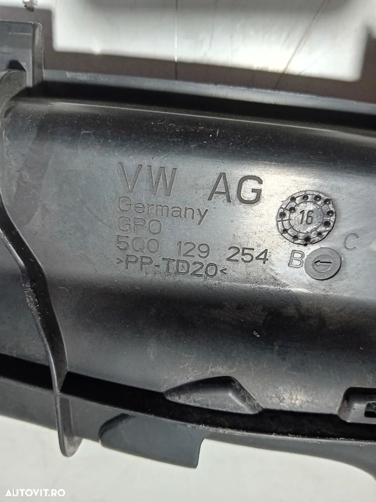 Difuzor Captare Aer Audi A3 8V Skoda Octavia 2 Seat vw An 2013+ Cod OEM 5Q0129254B - 7