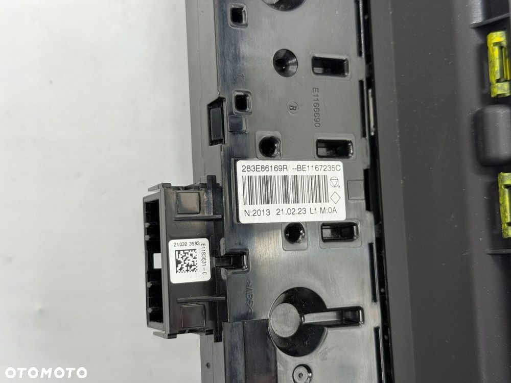 przycisk świateł awaryjnych ramka renault zoe 283e86169r - 7