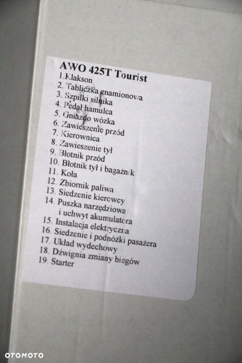 ŚRUBY NIERDZEWNE NIERDZEWKA SIMSON 425T TOURIST - 2