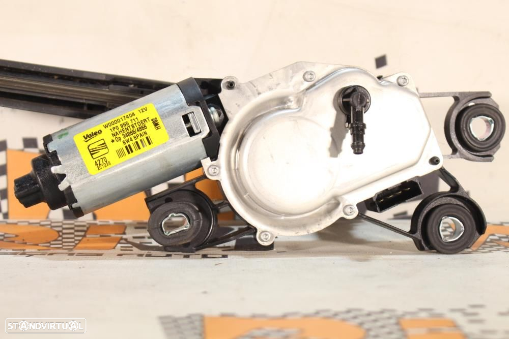 Motor Limpa Vidros Traseiro Seat Leon (1P1)  1P0955711 / Leon 1P / Alt - 5