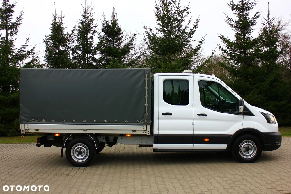 Ford TRANSIT BRYGADÓWKA 2.0 TDCI 130KM 7 OSÓB PAKA PLANDEKA OŚWIETLENIE ROBOCZE - 10