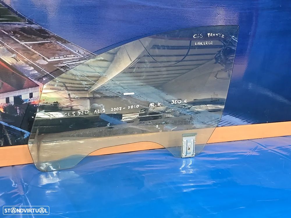 Vidro da porta frente esquerda original para mercedes w219 Cls  Coupe  2004- - 3