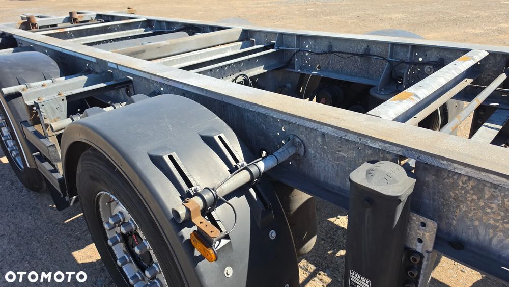 System Trailers 28.000zł netto TANDEM RAMA OCYNK BDF 7.45-7.80M 2018 ROK DHL DACHSER DPD DOLNY ZACZEP OPONY 385/55R22.5 ST.IDEALNY MOŻLIWOŚĆ TRANSPORTU - 8