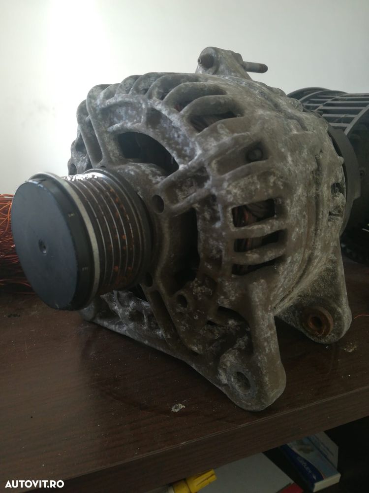 Alternator, cod 0124425071, Renault Clio 3, 1.5 DCI, K9K766 - 2