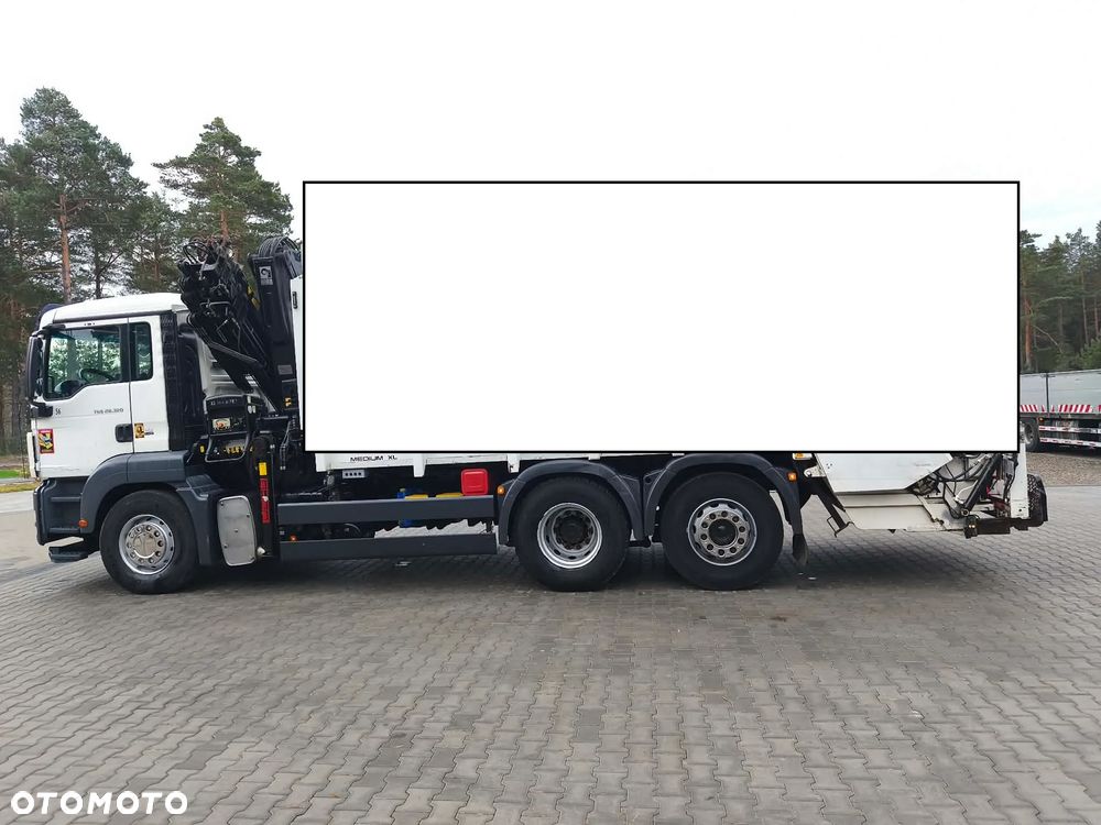 MAN TGS 28.320 hds hiab 144-4 2013 rok oś skretna Mały Przebieg - 33