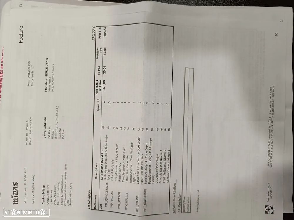 Peugeot 308 1.2 PureTech Allure EAT8 - 43