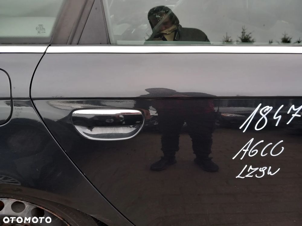 AUDI A6 C6 DRZWI PRAWE TYLNE PRAWY TYŁ SEDAN KOLOR: LZ9W - 2