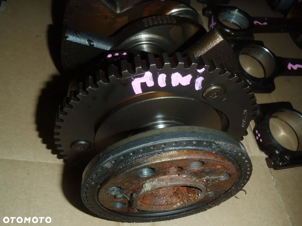 pół miska wał tłoki silnik a nominał  mini cooper r50 r51 r52 r53 1.6 posiadam wszystkie części - 5