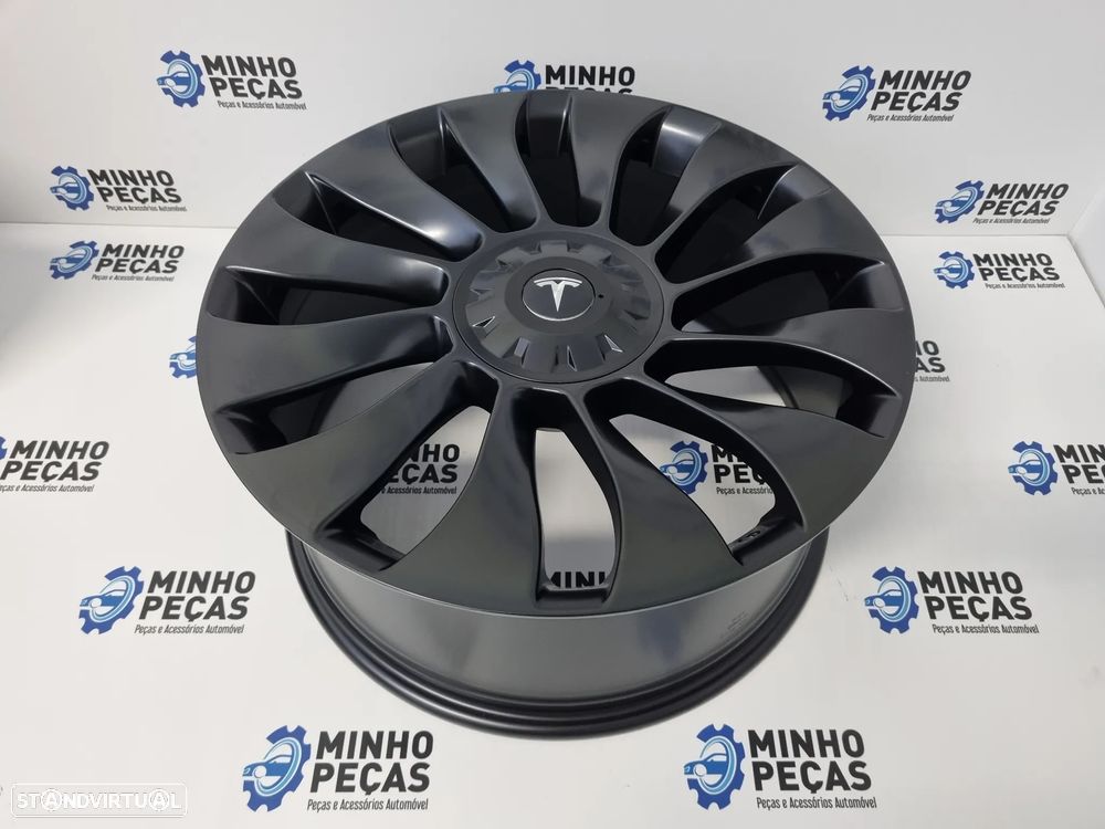 Jantes Look Tesla Model Y em 20 Matte Black (5x114.3) - 7
