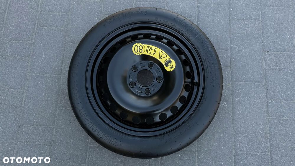 Koło dojazdowe r16 5x108 125/70 Ford focus ST Jaguar Volvo dojazdówka felga Hankook S300 95M - 1